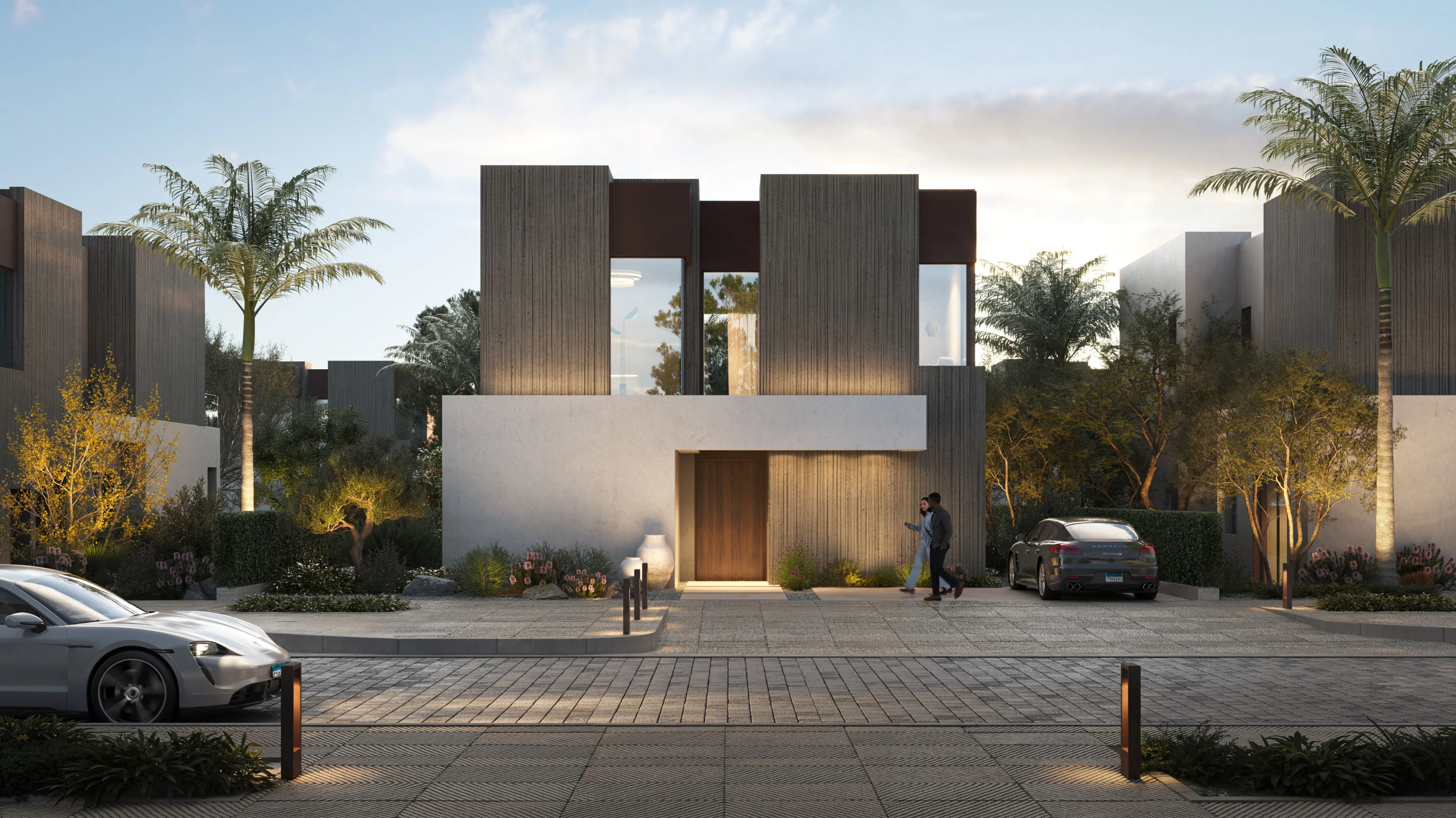 عمارة ومجتمعات أورا السكنية